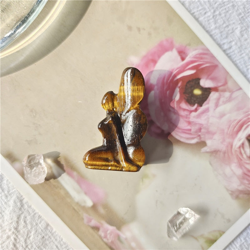 Luna's Crystal Butterfly Fairy | Natural Healing Stone | Transformation and Spiritual Healing
