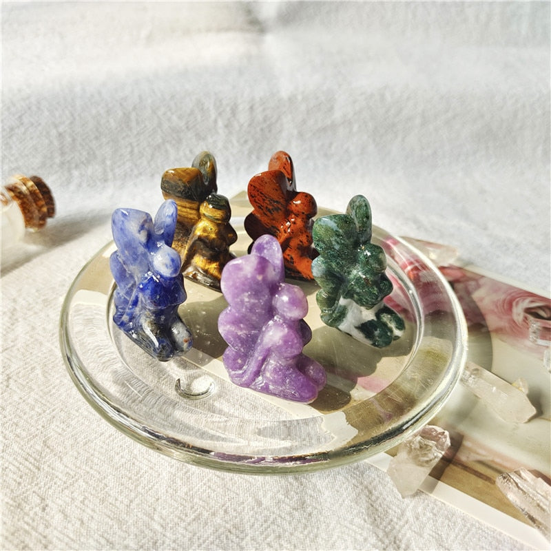 Luna's Crystal Butterfly Fairy | Natural Healing Stone | Transformation and Spiritual Healing