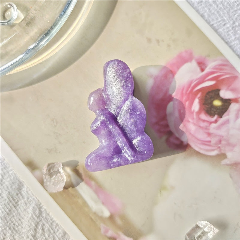 Luna's Crystal Butterfly Fairy | Natural Healing Stone | Transformation and Spiritual Healing