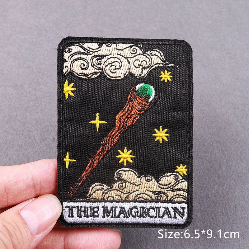 Witchcraft Love Potion Embroidery Patch | Magical Iron-On Patch for Clothing | Enchanting Design