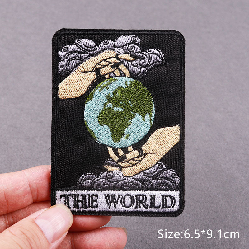 Witchcraft Love Potion Embroidery Patch | Magical Iron-On Patch for Clothing | Enchanting Design