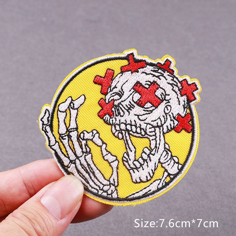 Witchcraft Love Potion Embroidery Patch | Magical Iron-On Patch for Clothing | Enchanting Design