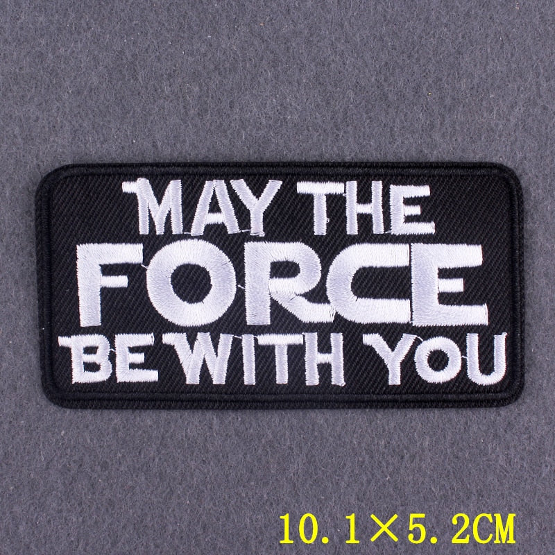 Embroidered Patch | Positive Words DIY Iron-On Patch for Clothing | Slogan Badges on Backpacks
