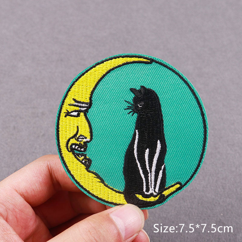 Witchcraft Love Potion Embroidery Patch | Magical Iron-On Patch for Clothing | Enchanting Design