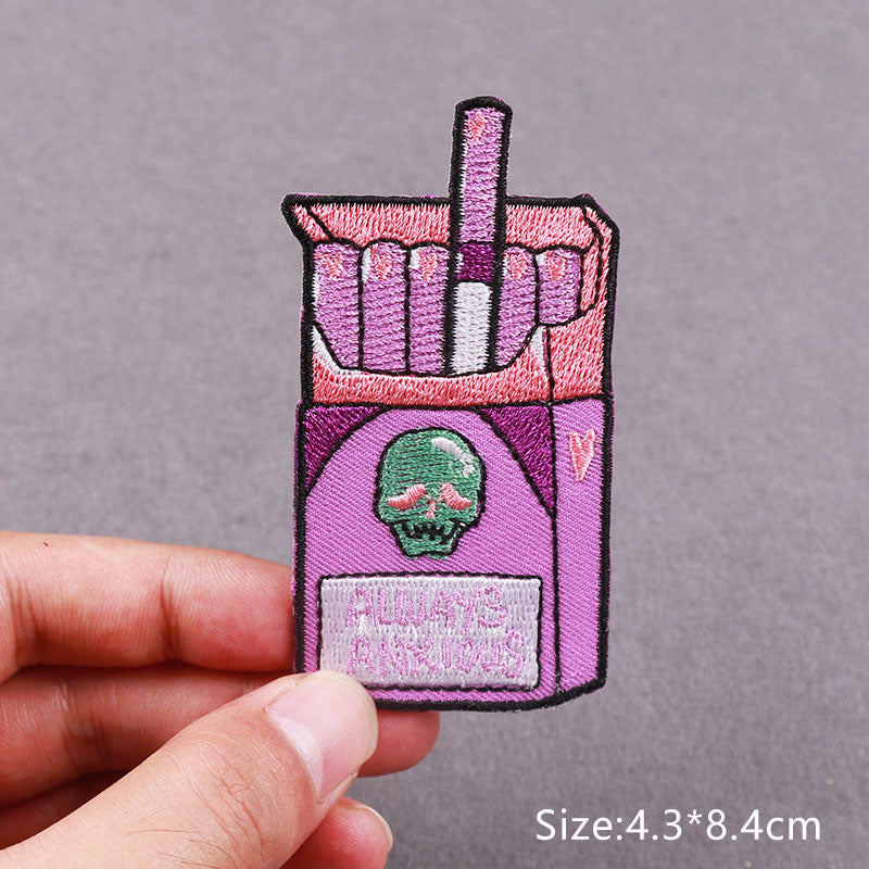 Witchcraft Love Potion Embroidery Patch | Magical Iron-On Patch for Clothing | Enchanting Design
