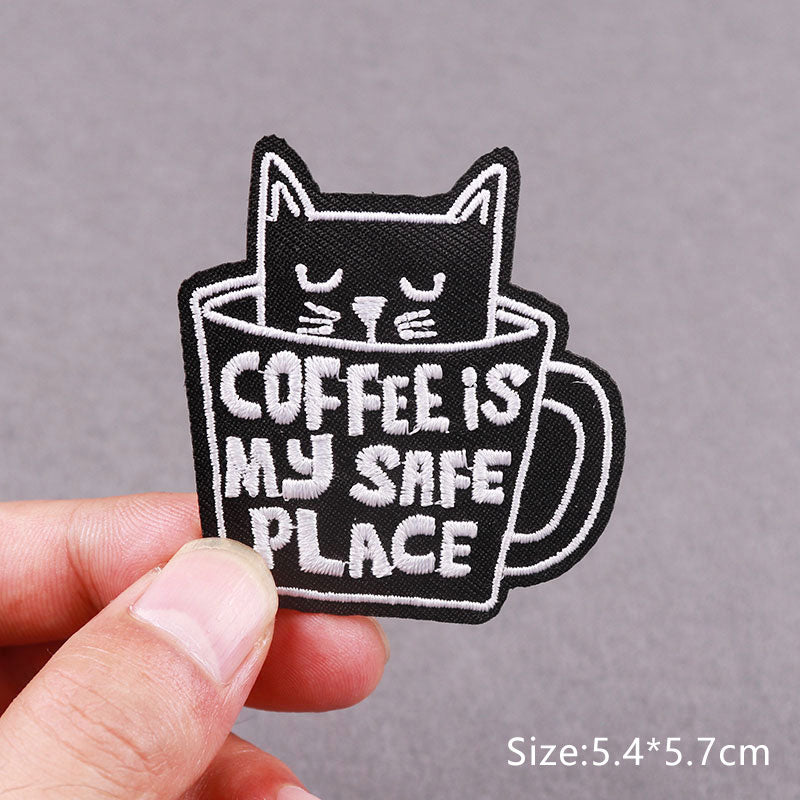 Witchcraft Love Potion Embroidery Patch | Magical Iron-On Patch for Clothing | Enchanting Design