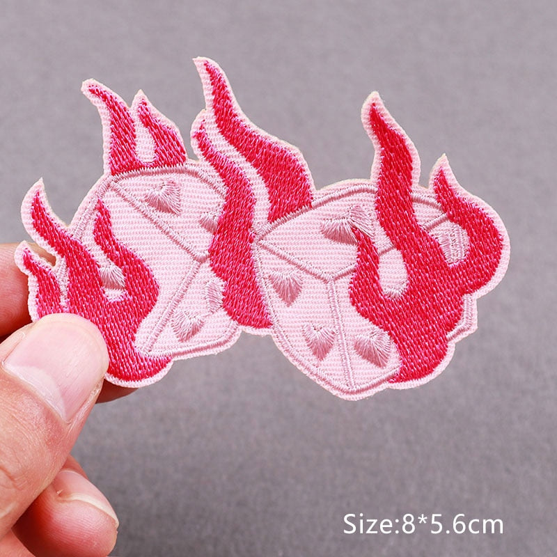 Witchcraft Love Potion Embroidery Patch | Magical Iron-On Patch for Clothing | Enchanting Design