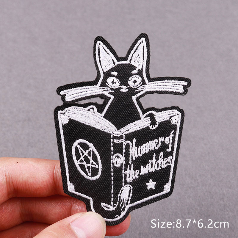 Witchcraft Love Potion Embroidery Patch | Magical Iron-On Patch for Clothing | Enchanting Design