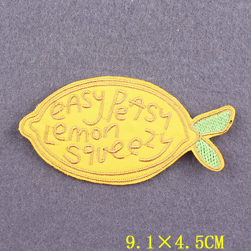 Embroidered Patch | Positive Words DIY Iron-On Patch for Clothing | Slogan Badges on Backpacks