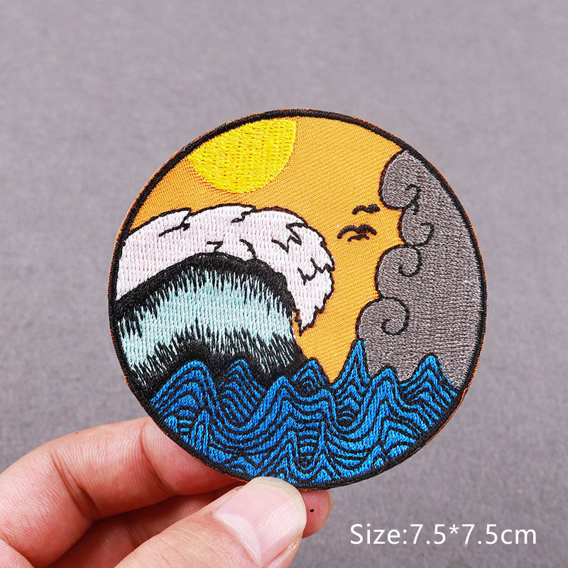 Witchcraft Love Potion Embroidery Patch | Magical Iron-On Patch for Clothing | Enchanting Design