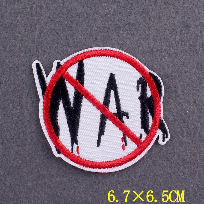 Embroidered Patch | Positive Words DIY Iron-On Patch for Clothing | Slogan Badges on Backpacks