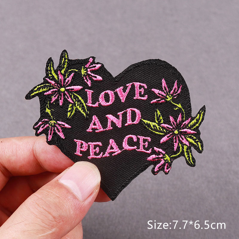 Witchcraft Love Potion Embroidery Patch | Magical Iron-On Patch for Clothing | Enchanting Design