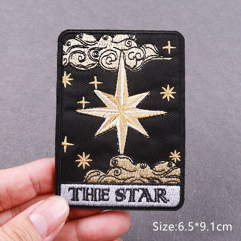 Witchcraft Love Potion Embroidery Patch | Magical Iron-On Patch for Clothing | Enchanting Design