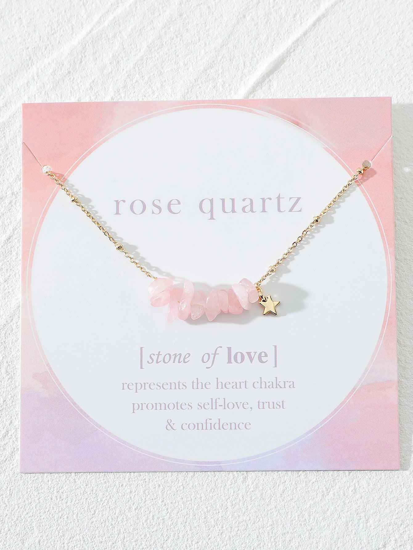 Celestial Charm Natural Stone Necklace