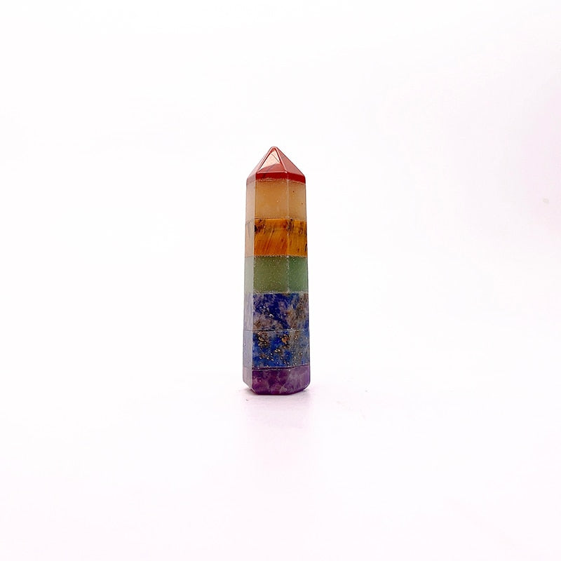 7 Chakra Crystal Set for Balancing and Aligning Energy Centers Red Jasper Orange Aventurine Yellow Tiger Eye Green Aventurine Sodalite Lapis Lazuli and Amethyst