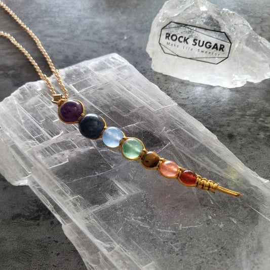 Chakra Crystal Necklace - Balance and Harmony