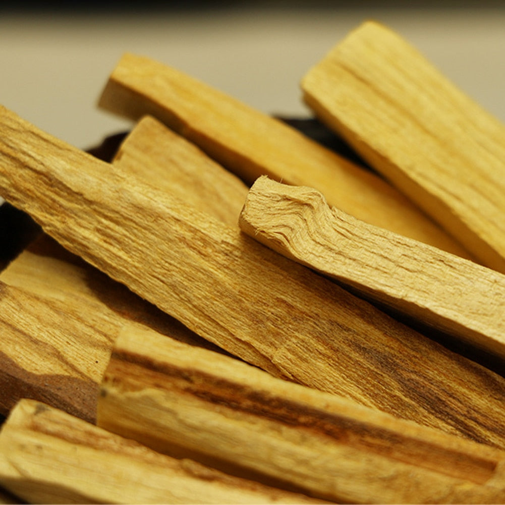 Palo Santo Natural Incense Sticks | Wooden Smudging Sticks for Meditation Cleansing Aromatherapy