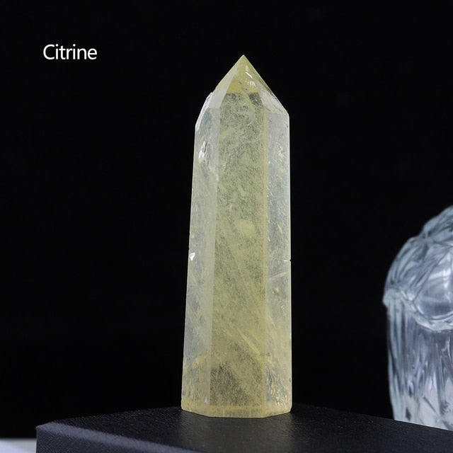 Natural Crystal Point Towers Healing Crystals for Spiritual Decor and Energy Work