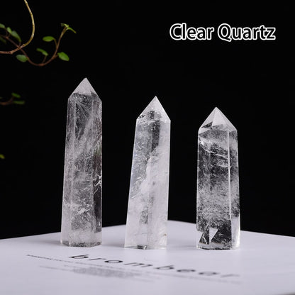 Natural Crystal Point Towers Healing Crystals for Spiritual Decor and Energy Work