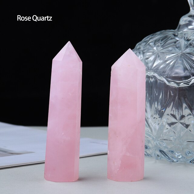 Natural Crystal Point Towers Healing Crystals for Spiritual Decor and Energy Work