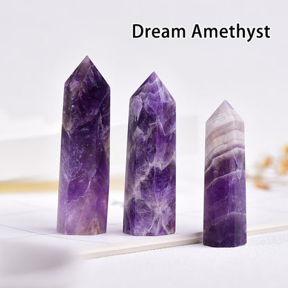 Natural Crystal Point Towers Healing Crystals for Spiritual Decor and Energy Work