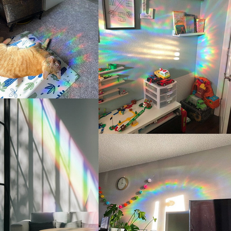 Rainbow Suncatcher Window Sticker for Home Decoration