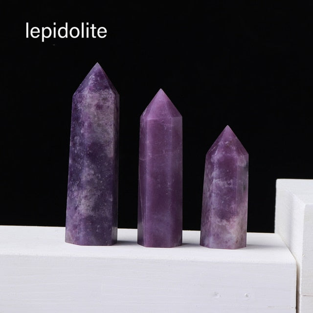 Natural Crystal Point Towers Healing Crystals for Spiritual Decor and Energy Work