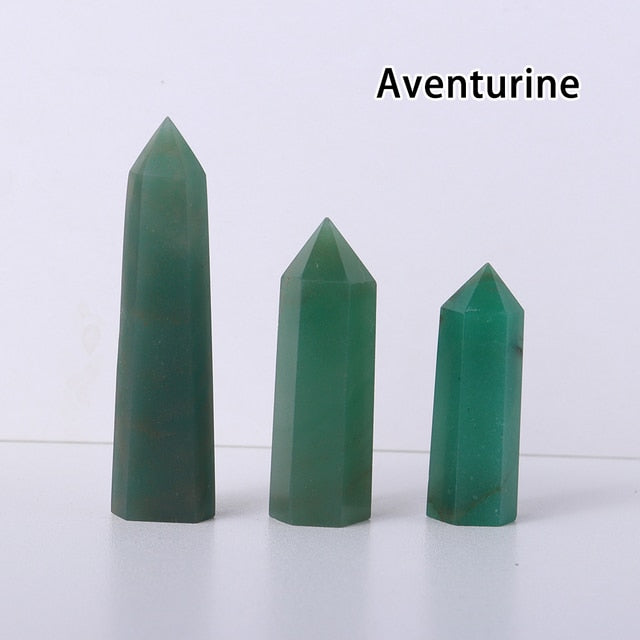 Natural Crystal Point Towers Healing Crystals for Spiritual Decor and Energy Work